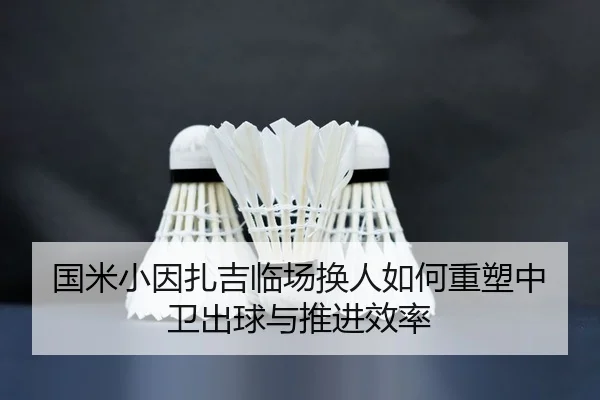 国米小因扎吉临场换人如何重塑中卫出球与推进效率
